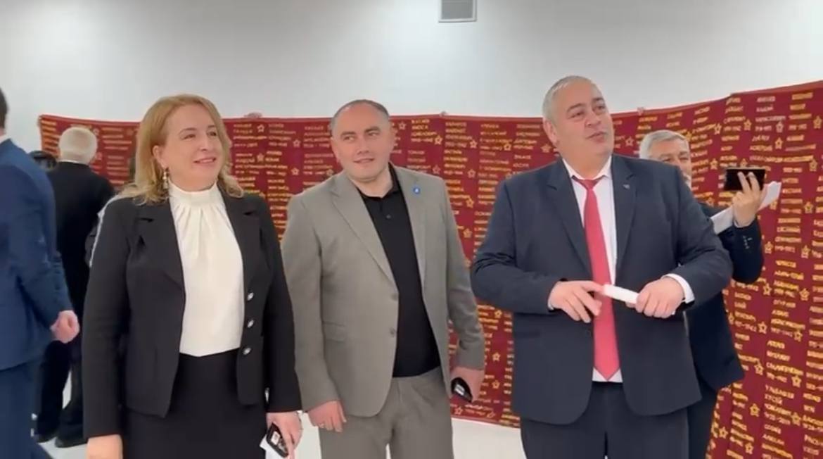 Впервые в нашей Республике прошла патриотическая акция "Полотно Памяти". 